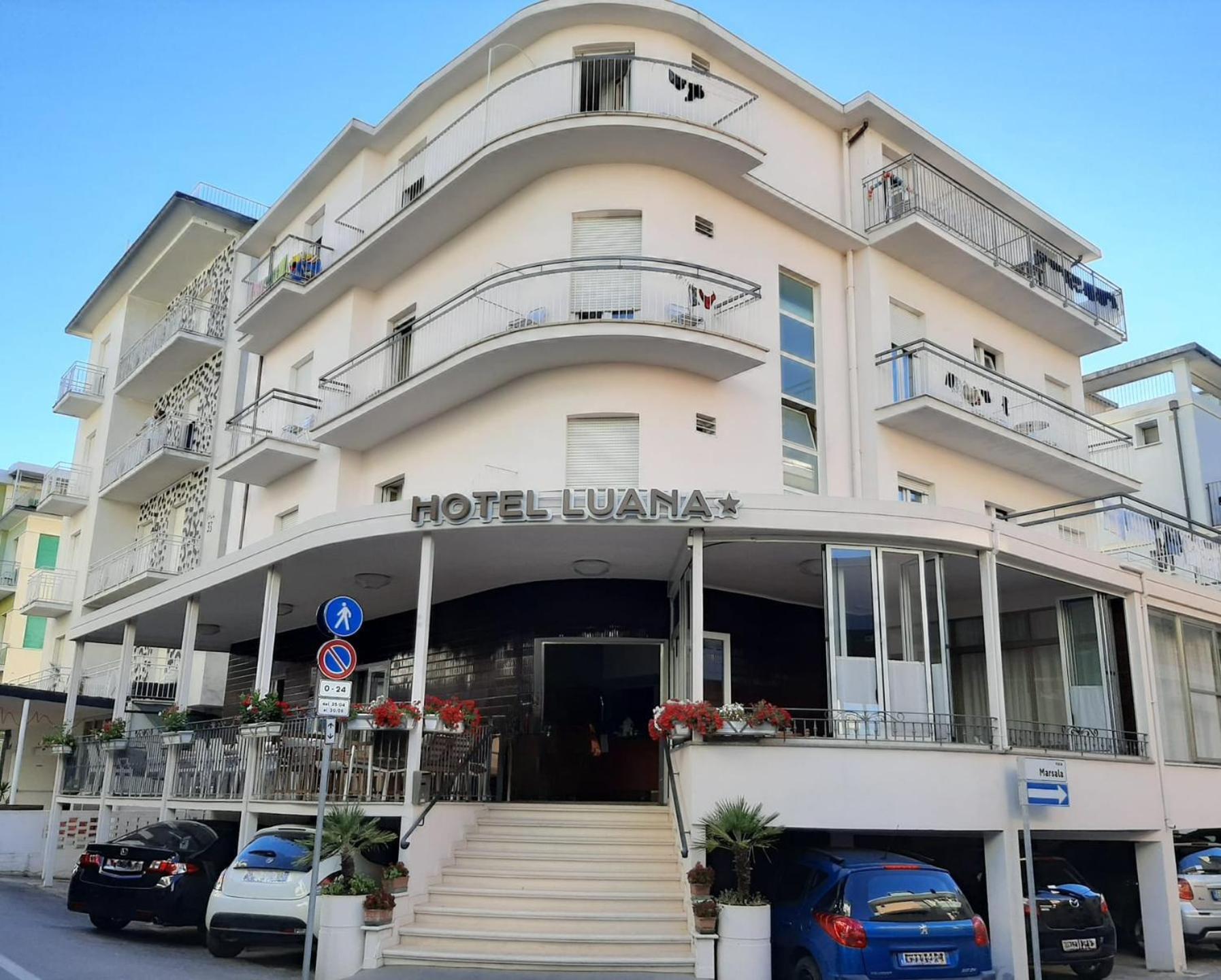 Hotel Luana Rimini Ngoại thất bức ảnh